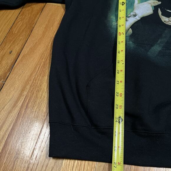 Yeat North American Tour Hoodie Mens Size Large Black Double Sided 2023 - Picture 4 of 8